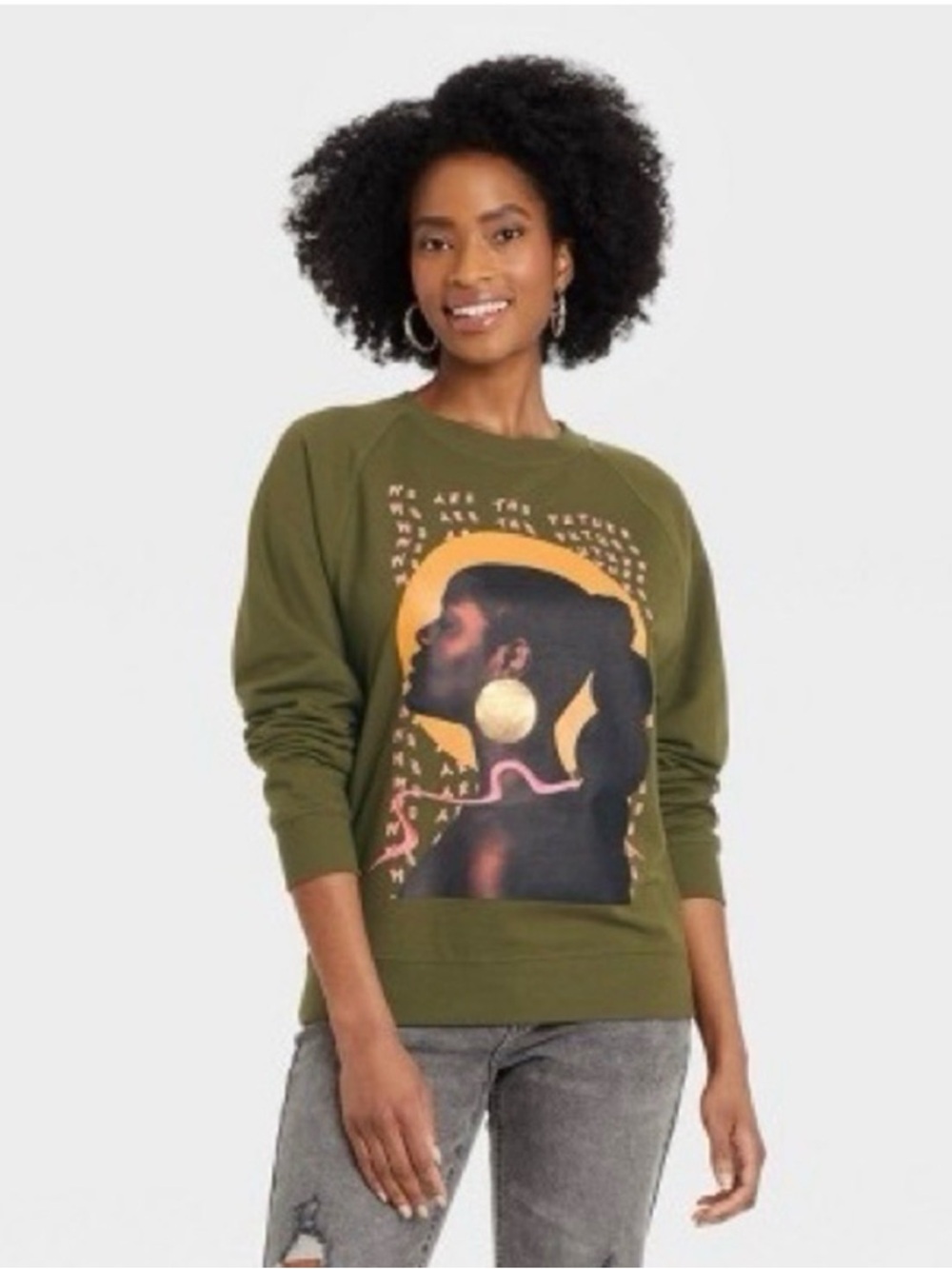 Target Black History Month Crewneck Sweatshirt We Are The Future